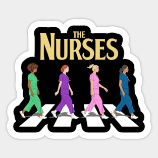 Retro Nurse Gifts Nurse Week Gifts Funny Nurse Sticker